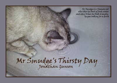 Mr Smudge's thirsty day