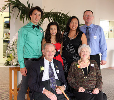 Gary, Tina and family