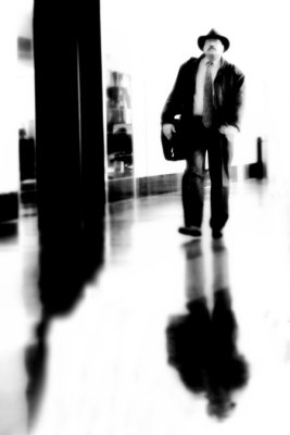 Man in Airport