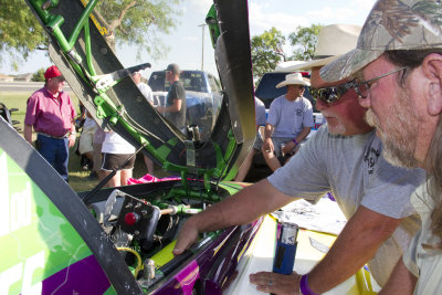 Blake Burchard,  co-owner of Spanky Spanky PM #456, tells Dwane about the different switches.
