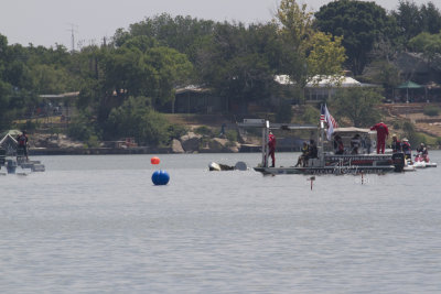 Lucas Oil Rescue Team in action.