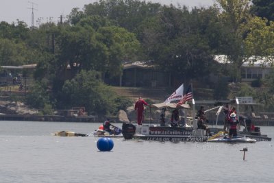 Lucas Oil Rescue Team in action.