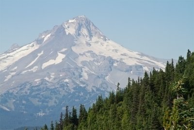 Mt Hood from Bonney Butte