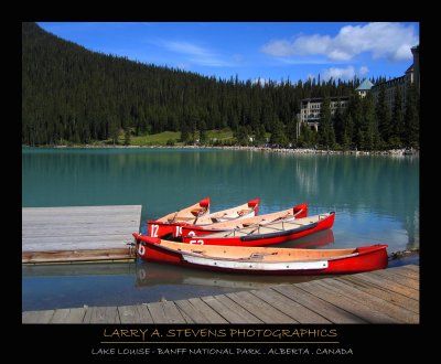 Lake Louise Canoes