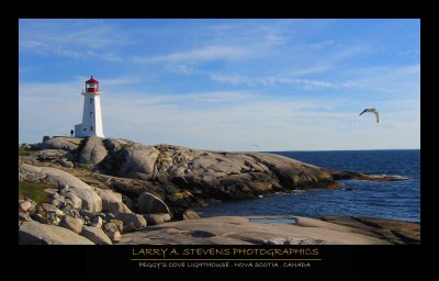 PEGGYS COVE LIGHTHOUSE - Rock