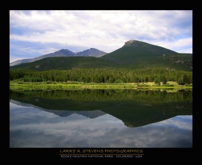 Reflection at Rocky Mountain National Park