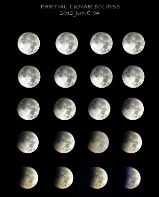 Partial Lunar Eclipse - 2012 JUN 04