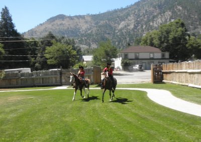 Riders Arrive at Mormon Station