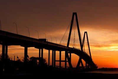 Sunset at Ravenel Bridge, Charleston, SC (51)