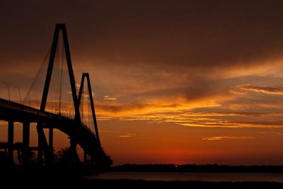 Sunset at Ravenel Bridge, Charleston, SC (55)