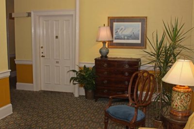 Room 212 Lobby at the East Bay Inn