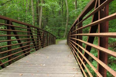 A Uwchlan Trail Foot Bridge