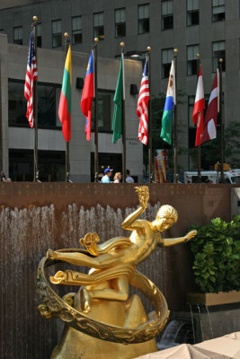 Rockefeller Center Statue 2