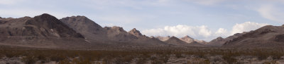 Death Valley Rhyolite Nevada Panorama