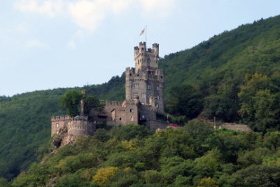 Rhine River Castle Burg Sooneck