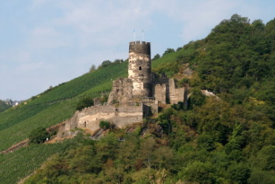 Rhine River Castle Ruin Fürstenberg