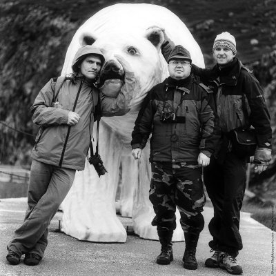 Oleg, Sergey & Ivan in Hammerfest