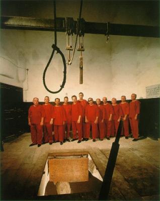 Formerly condemned political prisoners in Gallows Room