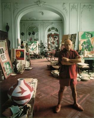 Pablo Picasso, Cannes, 1956