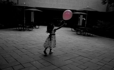 Little Girl With The Pink Balloon :-)