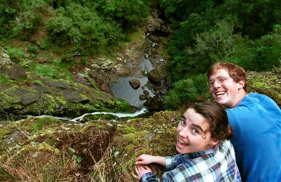 Kylie And Ralph And Currawan Falls