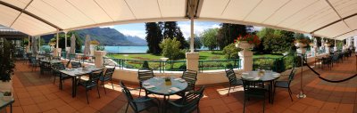 La terrasse de l'Imprial Palace