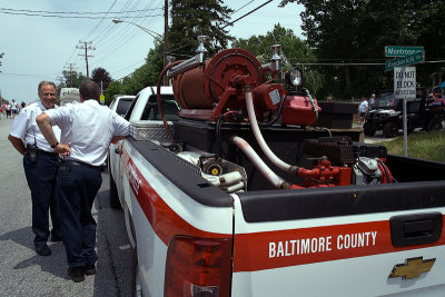 Hosemen with their hoses