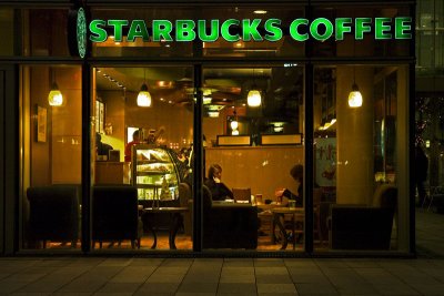 Starbucks Coffee, Paris, 2007