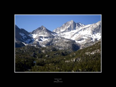Rock Creek, Eastern Sierra Mountains