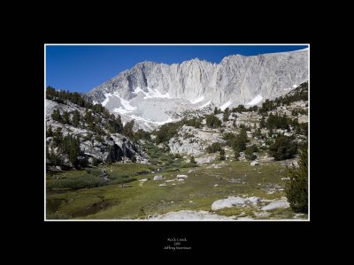 Rock Creek, Eastern Sierra Mountains