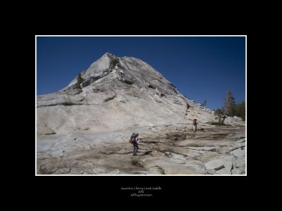 Hiking to Cherry Creek Saddle