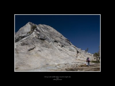 Hiking to Cherry Creek Saddle