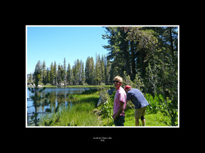 Scott and Jeff at Chain Lake