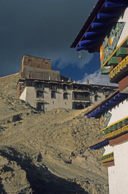 View on the Dzong of Gyantse