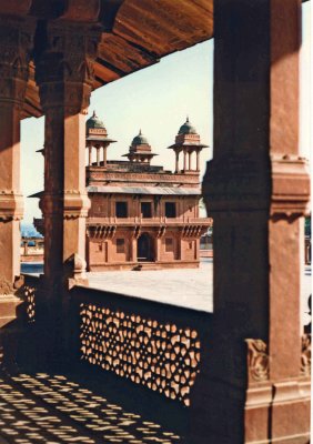  Fatehpur Sikri. Diwan-i-Khaz.