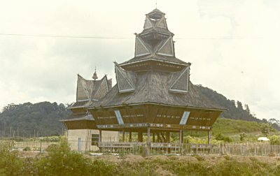 House in Karo Batak Style
