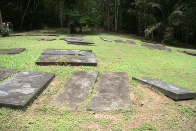 Partial overview of the graveyard of the Masters