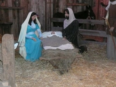 The outside Nativity