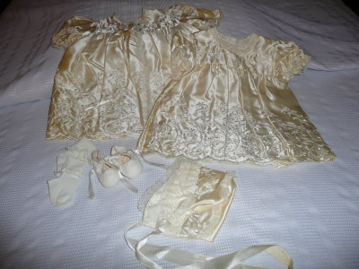 Michelle's christening dress - worn in 1980