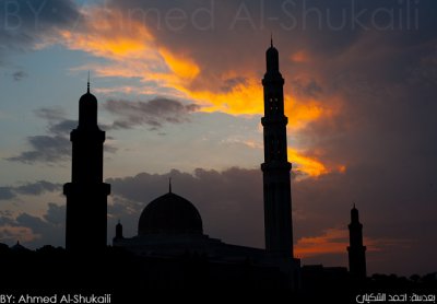 Grand Mosque - Sunset