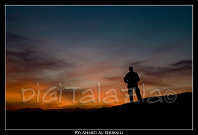 Sunset sihouette - Photographer