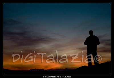 Sunset sihouette - Photographer