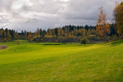Autumn at the golfcourse
