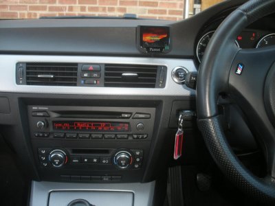 BMW 3 series 2011 with Parrot Mki9200 front.jpg