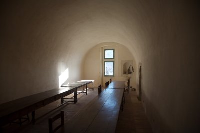 Refectoire, Abbaye de St-Hilaire