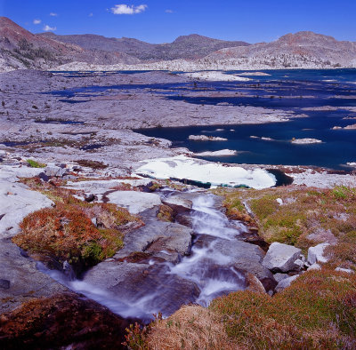 Lake Aloha Waterfall