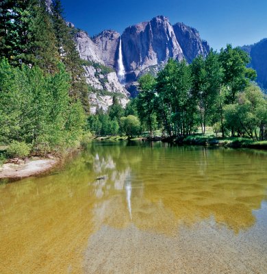 Upper Yosemite Falls Simple Beauty