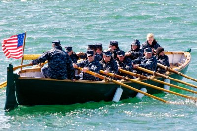 USS Constitution Captain's Gig, no. 104