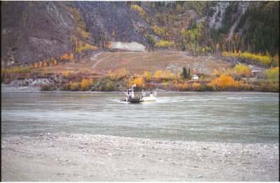 Yukon River ferry