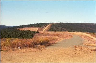 airstrip at Boundary, AK